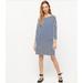 J. Crew Dresses | 8. J.Crew Knit Front-Pocket Shift Dress In Stripe | Color: Blue/White | Size: Xxs