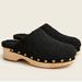 J. Crew Shoes | Jcrew Sherpa Clogs 11 | Color: Black/Tan | Size: 11