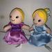 Disney Toys | Disney Princess Rapunzel Tangled Finger Puppet Plush 4" Cinderella | Color: Blue/Purple | Size: Osg