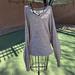 Anthropologie Sweaters | Euc Anthropologie Saturday Sunday Women's V-Neck Gray Oversized Sweater Sz Small | Color: Gray | Size: S