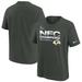 Youth Nike Anthracite Los Angeles Rams 2021 NFC Champions Locker Room Trophy Collection T-Shirt