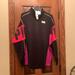 Pink Victoria's Secret Tops | New Victoria Secret Pink Collection Quarter Zip Sweatshirt (Size Large) | Color: Black/Pink/Red | Size: L