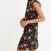 Madewell Dresses | Madewell X No.6 Silk Beacon Dress In Garden Bouquet | Color: Black/Pink | Size: 4