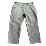 Carhartt Pants | Carhartt Original Fit Men's Cotton Canvas Carpenter Jeans Pants Moss Sz 38x30 | Color: Green | Size: 38 X 30