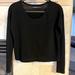 Brandy Melville Tops | Brandy Melville Long Sleeve Top | Color: Black | Size: S