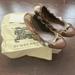 Burberry Shoes | Burberry Heritage House Check Shipley Ballerina Shoes | Color: Brown | Size: 39