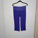 Lululemon Athletica Pants & Jumpsuits | Lululemon Athletica Womens Size 6 Cropped Capri Yoga Leggings Pants Indigo Blue | Color: Blue | Size: 6