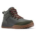 Columbia Fairbanks Mid Hiking Shoes Synthetic Men's, Gravel/Dark Moss SKU - 487985