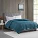 Madison Park 100% Polyester 3M Scotchgard Microfiber Down Alternative Blanket in Teal - Olliix MP51-7663