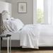 Beautyrest 60% Cotton 35% Polyester 5% Lyocell Triblend Antimicrobial Sheet Set in White - Olliix BR20-1895