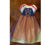 Disney Costumes | Girls Disney Snow White Dress Size M (7-8) | Color: White | Size: Osg