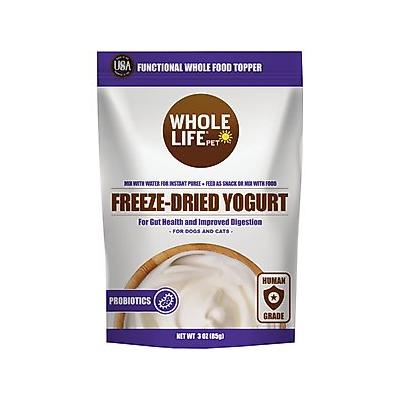 Whole Life Natural Solutions Yogurt Powder Dog & Cat Freeze-Dried Treats, 3-oz bag