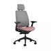 Steelcase Series 2 3D Microknit Airback Task Chair w/ Headrest Upholstered in Pink/Green/Black | 53 H x 27 W x 22 D in | Wayfair SXYG055HY0P0C5LL10