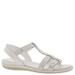 David Tate Mate - Womens 8 White Sandal W