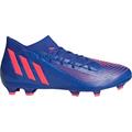 adidas Herren Predator Edge.3 Firm Ground Fußballschuh, Größe 42 in Blau