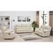 Betsy Furniture 3 Piece Bonded Leather Reclining Living Room Set, Sofa, Loveseat and Glider Chair