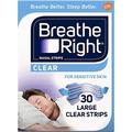 Breathe Right Large Clear (3 pack) 90 Strips @ 31p each inc p & p