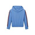 Cropped-Hoodie, hellblau