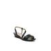 Women's Yasmine Wedge Sandal by LifeStride in Black (Size 10 M)