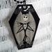 Disney Accessories | Disneys Nightmare Before Christmas Necklace | Color: Black/White | Size: Osbb