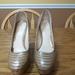 Jessica Simpson Shoes | Jessica Simpson Heels | Color: Gold/Tan | Size: 9