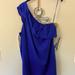 J. Crew Dresses | J. Crew One Shoulder Dress | Color: Blue | Size: Xl