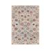 Hand Knotted Ivory Transitional with Wool & Silk Oriental Rug (4'2" x 6'1") - 4'2" x 6'1"