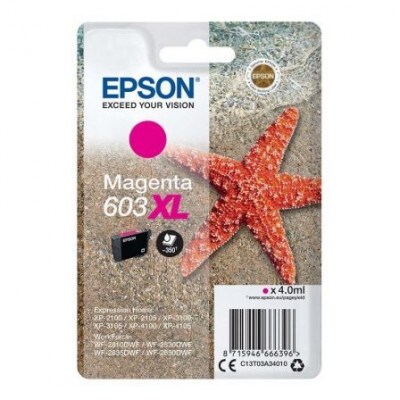 Epson Tintenpatrone C13T03A34010 603XL magenta Image