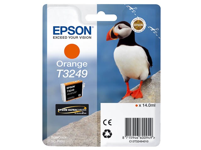 Tinten EPSON C13T32494010 EPSON SCP400 TINTE ORANGE Image