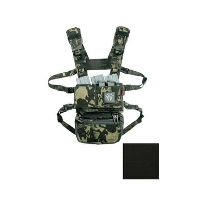 Burn Proof Gear Modular Chest Rig System Black BPG-MCRS-BLK