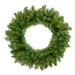 Northlight Seasonal Pre-Lit Rockwood Pine Artificial Christmas Wreath 24-Inch Multi Lights Traditional Faux in Green | 5 H x 24 W x 24 D in | Wayfair