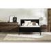 South Shore Flam Upholstered Metal Bed Metal in Black | 42.5 H x 63 W x 83.5 D in | Wayfair 14013