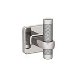 Amerock Esquire Wall Mounted Robe Hook Metal in Gray | 2.6875 H x 0.625 W x 2.25 D in | Wayfair BH36563PNSS