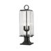 Z-Lite Sana 22 Inch Tall 2 Light Outdoor Pier Lamp - 592PHMR-533PM-BK