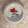Disney Kitchen | Disney: Valentines Theme Ceramic Pie Dish | Color: Red/White | Size: Os