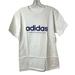 Adidas Shirts | Adidas Men's Linear Short Sleeve Tee (Medium) | Color: Blue/White | Size: Medium