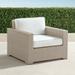 Palermo Lounge Chair with Cushions in Dove Finish - Leaf, Standard - Frontgate