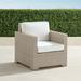 Small Palermo Lounge Chair in Dove Finish - Rumor Midnight - Frontgate