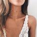 Urban Outfitters Jewelry | Layered Stars And Coins Necklace | Color: Red/Silver | Size: Os