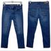 American Eagle Outfitters Jeans | American Eagle Hirise Jegging Crop Super Stretch Mid Rise Cropped Capri Jeans 2 | Color: Blue | Size: 2