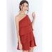 Urban Outfitters Dresses | Alice & Urban Outfitters Dress Chiffon Small | Color: Red | Size: S