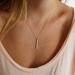 Urban Outfitters Jewelry | Dainty Bar Necklace | Color: Gold/Silver | Size: Os