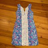 Lilly Pulitzer Dresses | Lily Pulitzer Target Dress Perfect Condition Nwt | Color: Blue/Pink | Size: 2