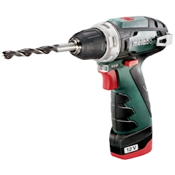 Metabo PowerMaxx BS 600079500 Akku-Bohrschrauber 10.8 V 2 Ah Li-Ion inkl. Akku Image