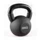 Bestfor 20kg Cast Iron Neoprene Coated Kettlebells, Ideal for Home Gym Exercise Training Weights for Fitness and Strength, Easy Grip Kettlebell Anti Roll Design 20 kg Weight.