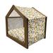 East Urban Home Wood Dog House Wood House in Brown | 22.44 H x 23.62 W x 17.72 D in | Wayfair A04837EC06C9450DB6757F7219335756