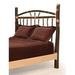 Millwood Pines Dosa Solid Wood Spindle Headboard Wood in Black | 64 H x 45 W x 5 D in | Wayfair C3C4A6B657E64E6CA05089E67440FD0D