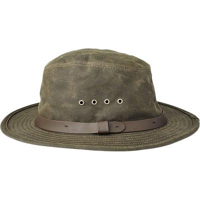 Filson Men's Tin Packer Hat, Otter Green SKU - 617...