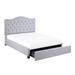 Terza Upholstered Platform Bed with Storage Drawer