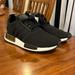 Adidas Shoes | Adidas Nmd_r1 Shoes Sneakers New Ee5172 Women’s Nmd Black Metallic Plugs Boost | Color: Black/White | Size: Various